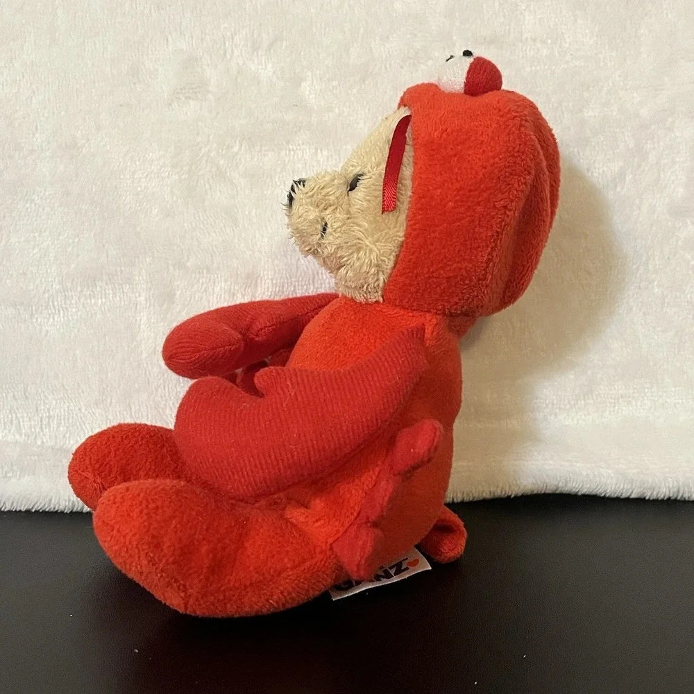 Ganz Wee Bears Village Brown Mini Bear LOBSTER COSTUME 7